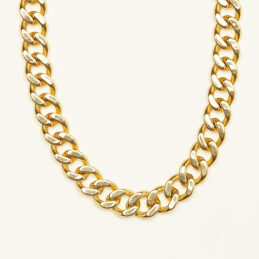 Thick Curb Chain Necklace